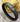 black braided leather cremation bracelet with a portrait, name, and dates