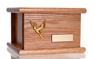 wood urn box