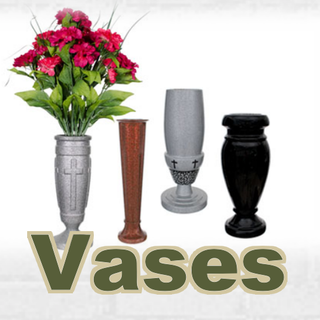 Headstone Vases