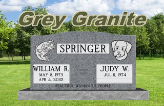 Grey Granite Headstones