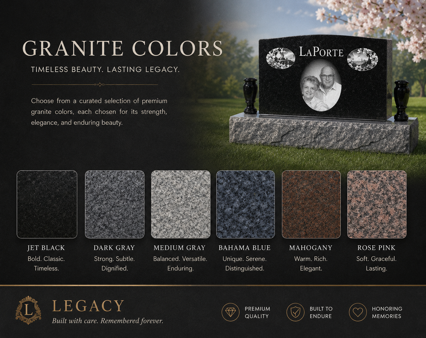 Hellstone Color Headstone Colors