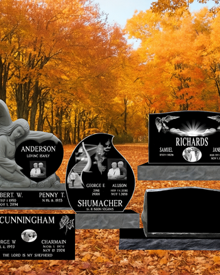 Two Person Headstones