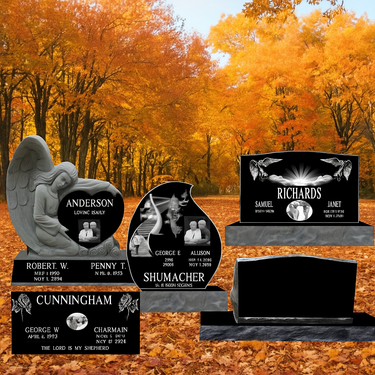 Two Person Headstones