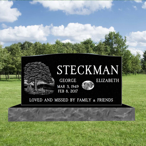 Black Granite Headstones & Legacy Headstones