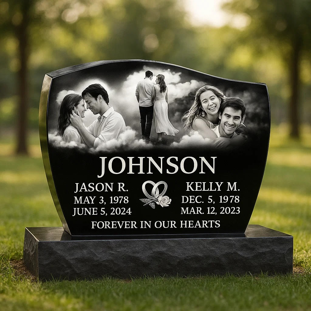 French Curve Headstone | Legacy Headstones