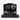 Single Black Granite Headstone, Scenery Design / Top 20" x 6" x 18", Base 30" x 12" x 6"