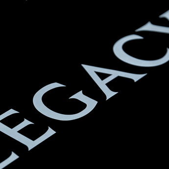 Family Name or Small Verse on Back of Headstone NOTE: "this is only laser engraved"