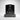 Black Granite Small Monument Single Headstone  / Top 14" x 4" x 16", Base 18" x 6" x 4"