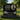 Single Black Granite Headstone, Scenery Design / Top 20" x 6" x 18", Base 30" x 12" x 6"