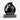 Black Granite Single Tear Drop Headstone / 30x6x28
